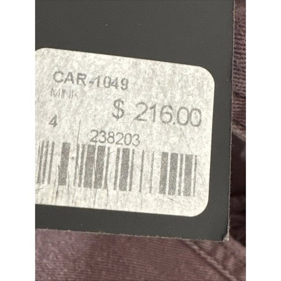 CARMAR Los Angeles Women's Waist 24..5" (4) Destroyed Cargo Jogger‎ Burgundy NWT - Picture 11 of 15